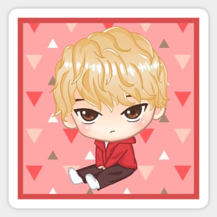 BTS KPOP V TAEHYUNG CUTE CHIBI CHARACTER Sticker